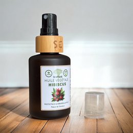 Olio di ibisco vergine e pressato a freddo (60 ml) – Il segreto luminoso e antietà ✨