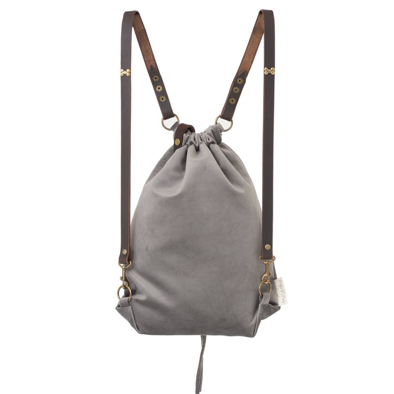 Backpack, bag from the Fluffy Puppy brand, Velour material, 16 colors, hand made!