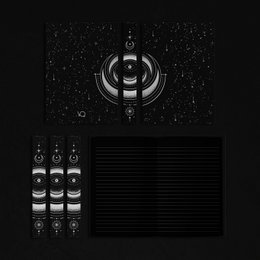 MOON TOTEM LINED Blackout Journal