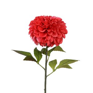 Dahlie XL, apricot, PE/Eisen/Polyester, H.77 cm