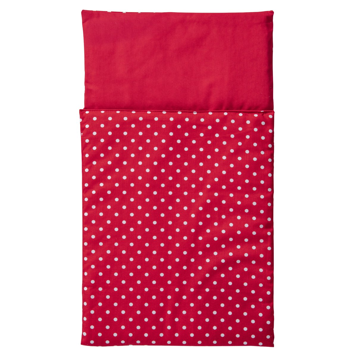 Van Dijk Toys comforter - Red with white dots
