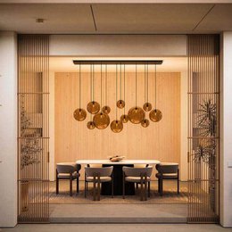 s.luce Orb glazen bol hanglamp 150cm ophanging zwart