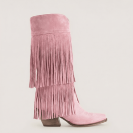 Fryda Pink Texan støvler