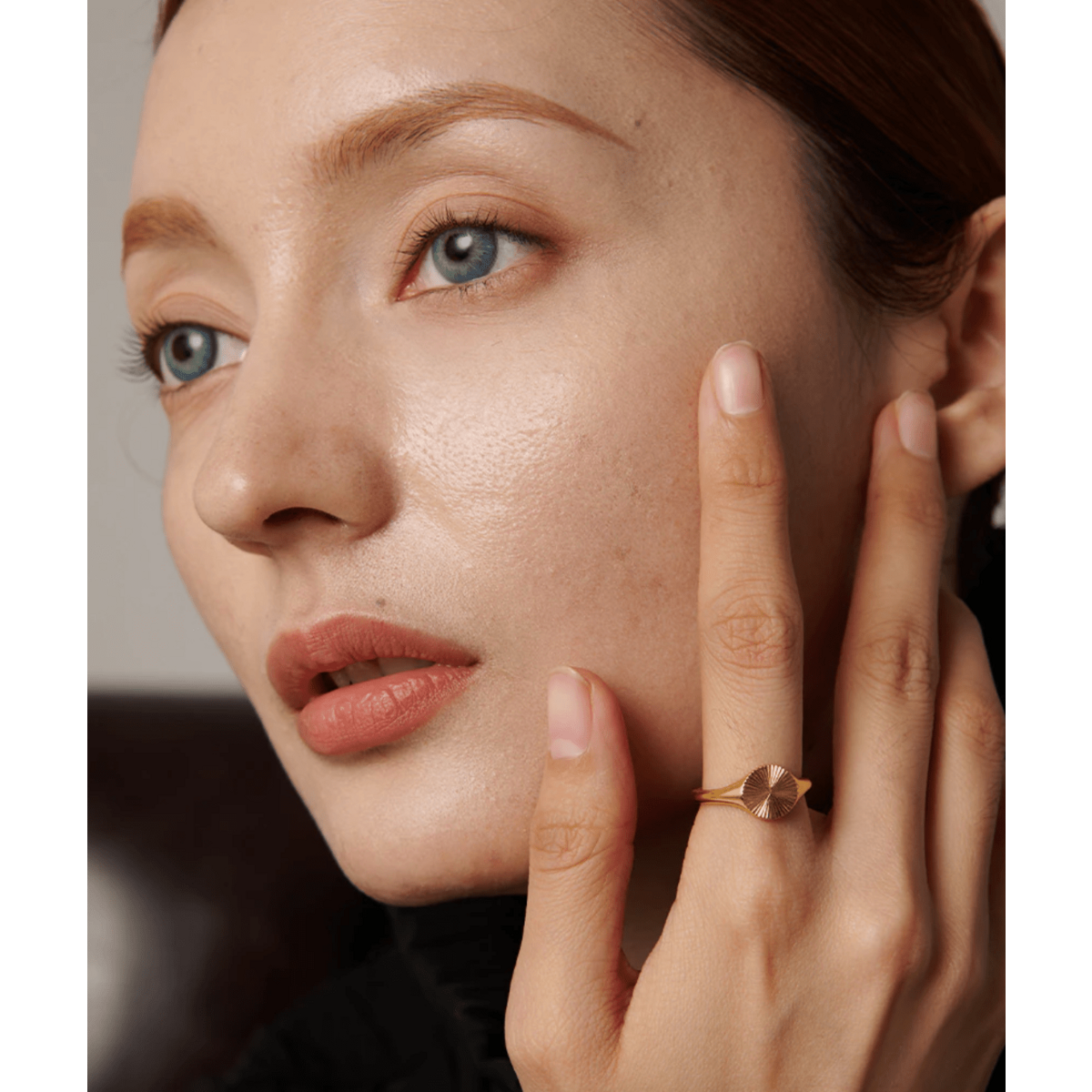 Peyton - Geometrischer Starburst-Ring