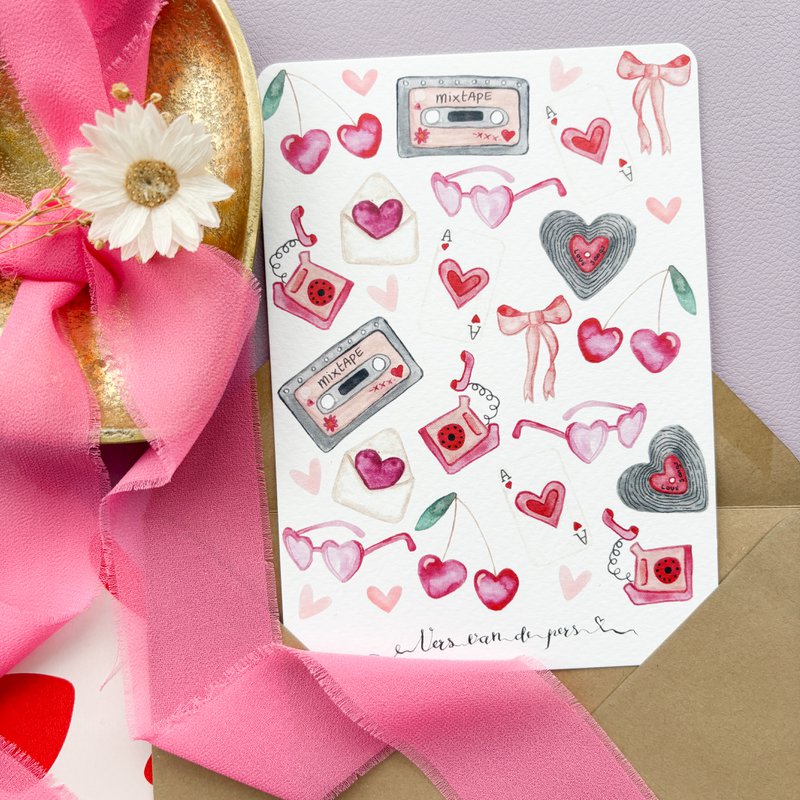 Biglietto di auguri "Lovely"