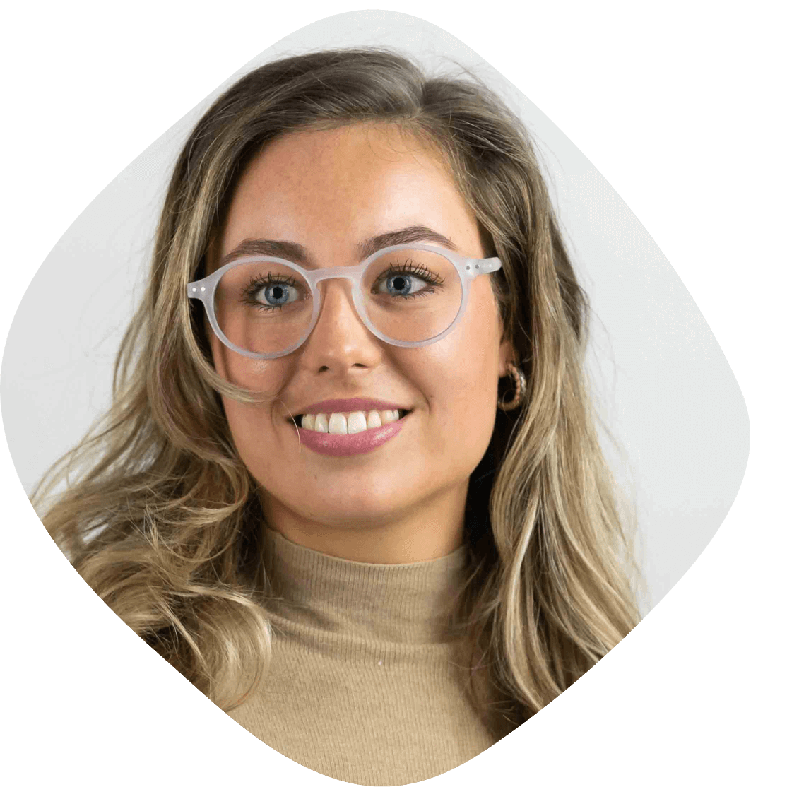 Floral White - Computer Glasses