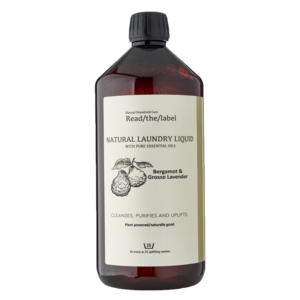 Natural Laundry Liquid- Bergamot & Grosso Lavender 1000ml