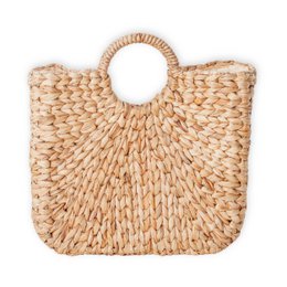 Borsa estiva in tessuto | Borsa Shopping SAMBAS realizzata in Giacinto d'Acqua