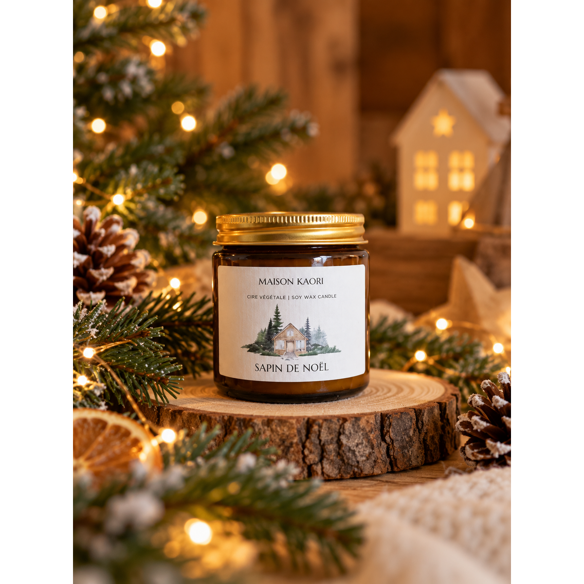 Bougie parfumée - Sapin de Noël - Edition de Noël