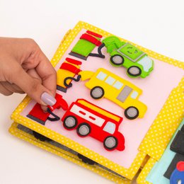 My First Excavator - Mini Quiet Book