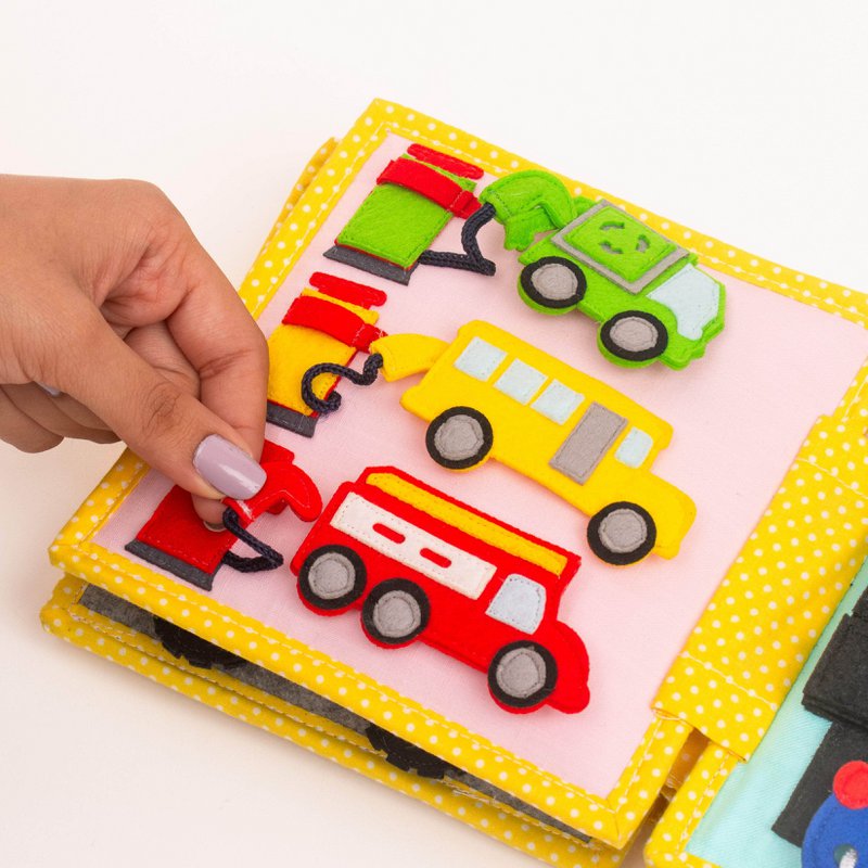 My First Excavator - Mini Quiet Book