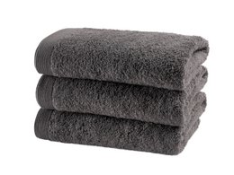 Como Guest Towel 30 x 50 cm - Grey Charcoal