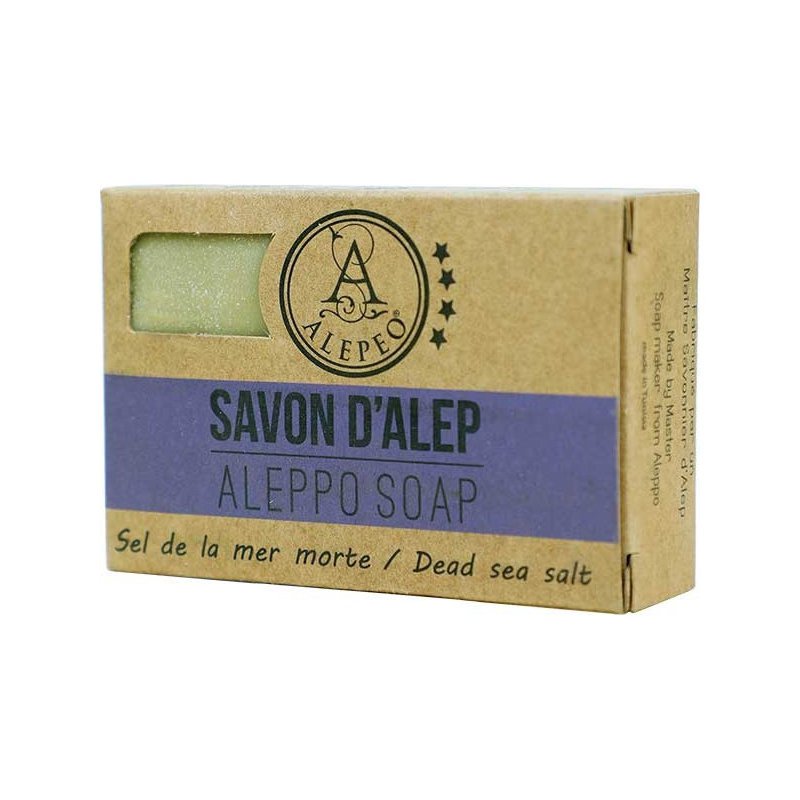 Sapone di Aleppo alle olive e sale del Mar Morto