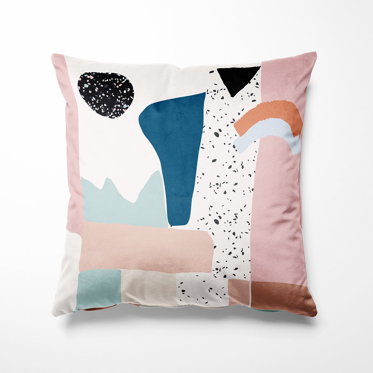 METEORE velvet cushion