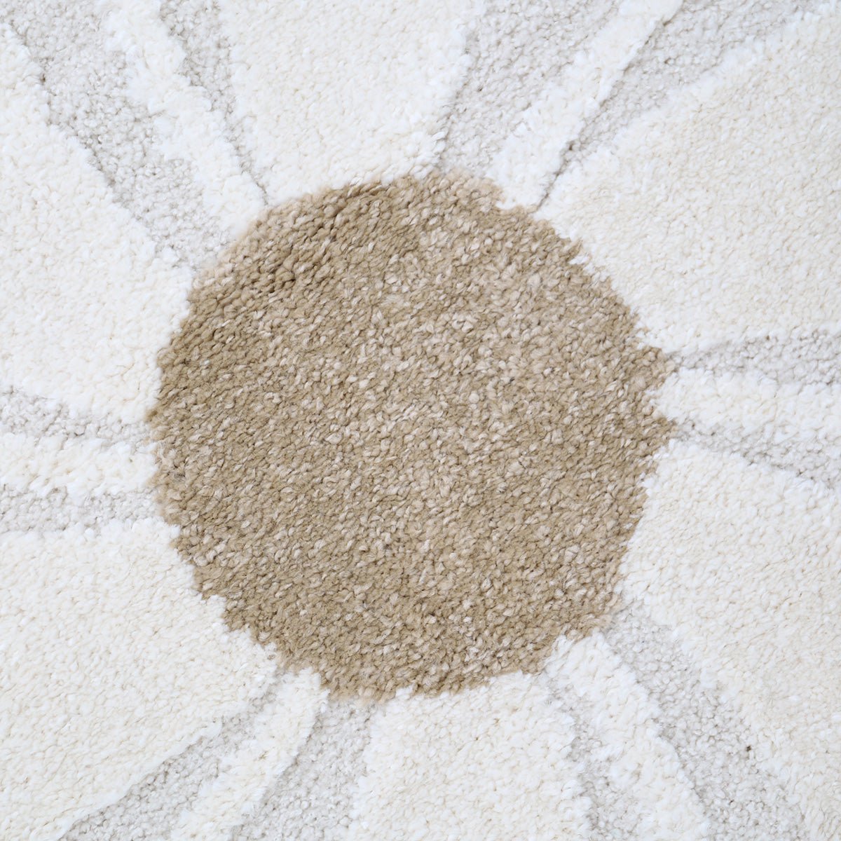 ELSA round flower children's rug