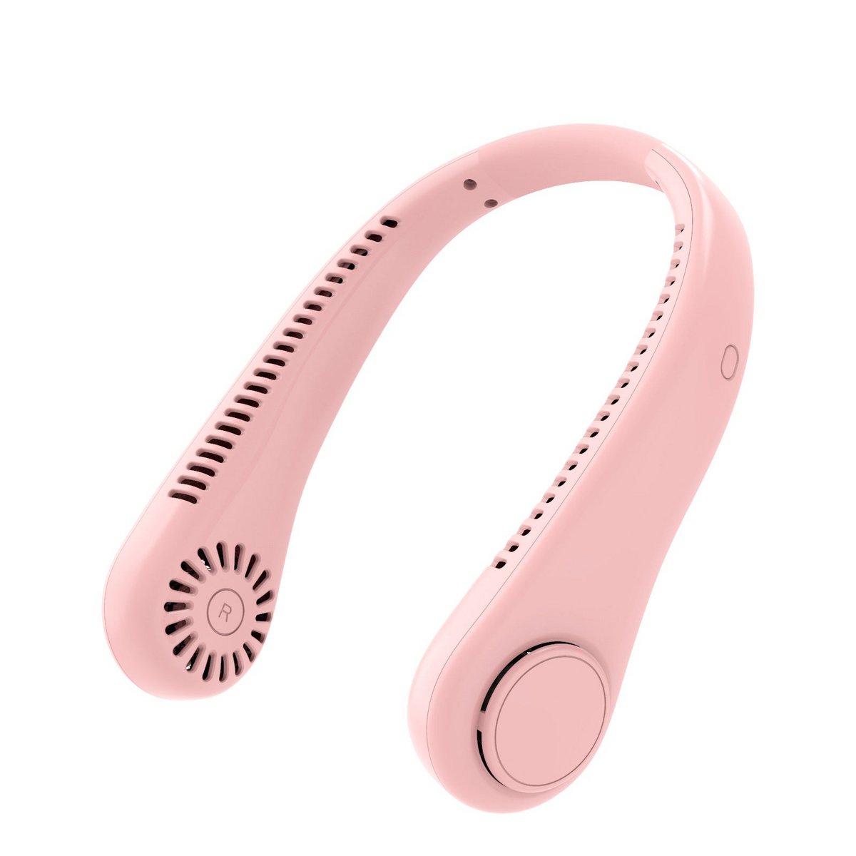 Oplaadbare nekventilator Handsfree USB-miniventilator Reizen Buitensportfans Draagbare luie bladloze hangende nekventilator