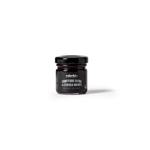 Handwerkliche Schwarzkirschmarmelade 40g