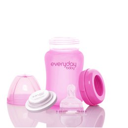 FLASKEGLAS 150ML VARMEFØLENDE PINK