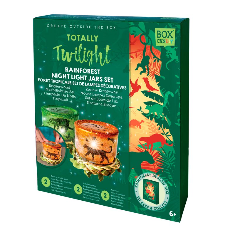 Regenwoud Nachtlichtjes Set