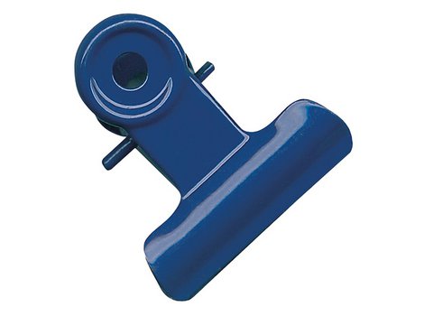 Clips Alco 19mm assorti metaal doosje a 5st.