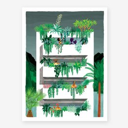 Strandbygning - Plakat