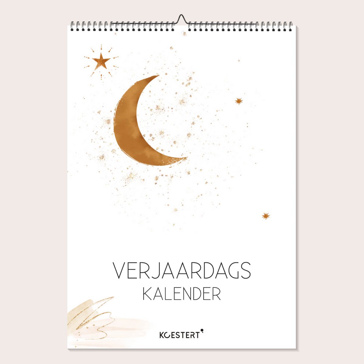 Calendario de cumpleaños luna | A4