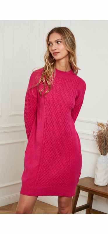 Abito maglione lavorato a maglia 8729