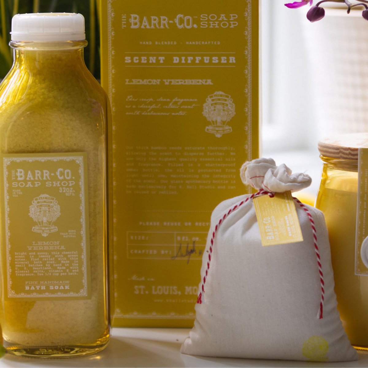 Barr-Co Soap Shop Lemon Verbena Mydło w kostce