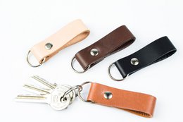 Custom leather key fobs with your logo engraved