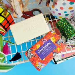 ENGLISH SOAP C° 190g zeep - Happy Birthday - Pink Grapefr.