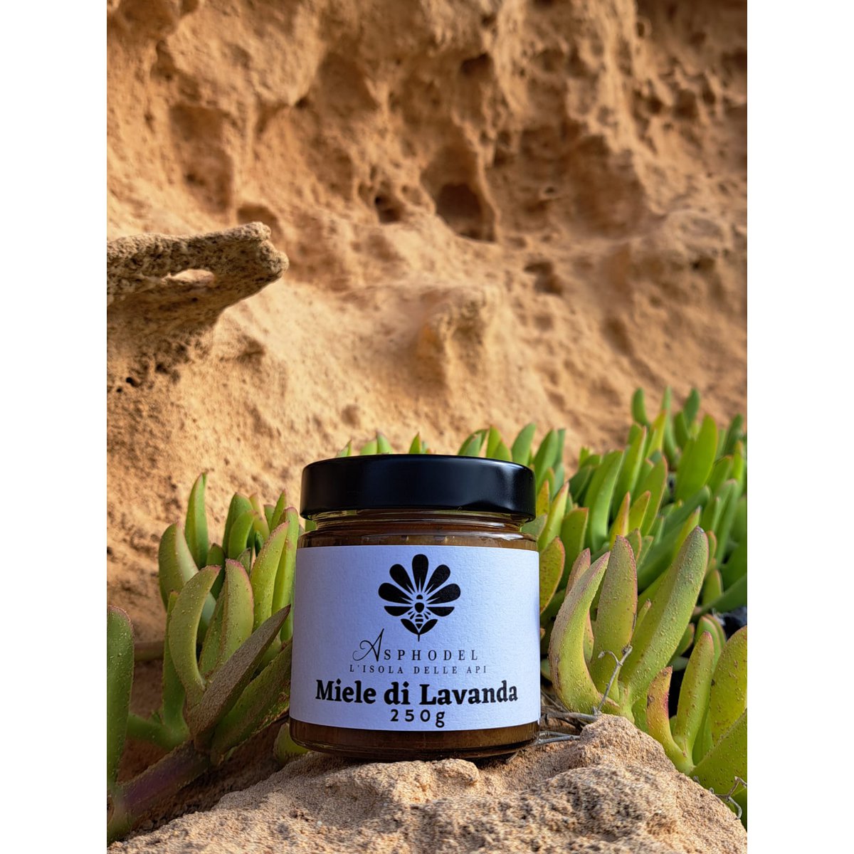 Lavendelhoning - 100% Sardijnse rauwe honing - natuurlijk - 250 g