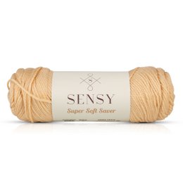 Sensy Super Soft Saver Yarn, 3.5 oz, 190 Yards, Gauge 4 Medium