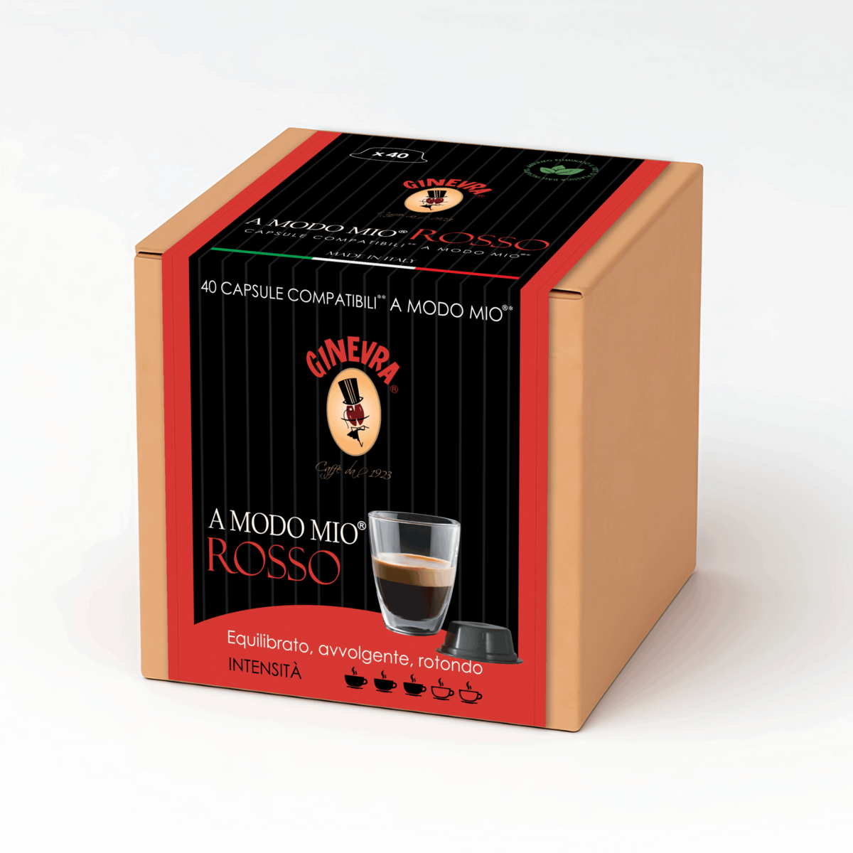 A Modo Mio®* ROOD - 40 Compatibele capsules