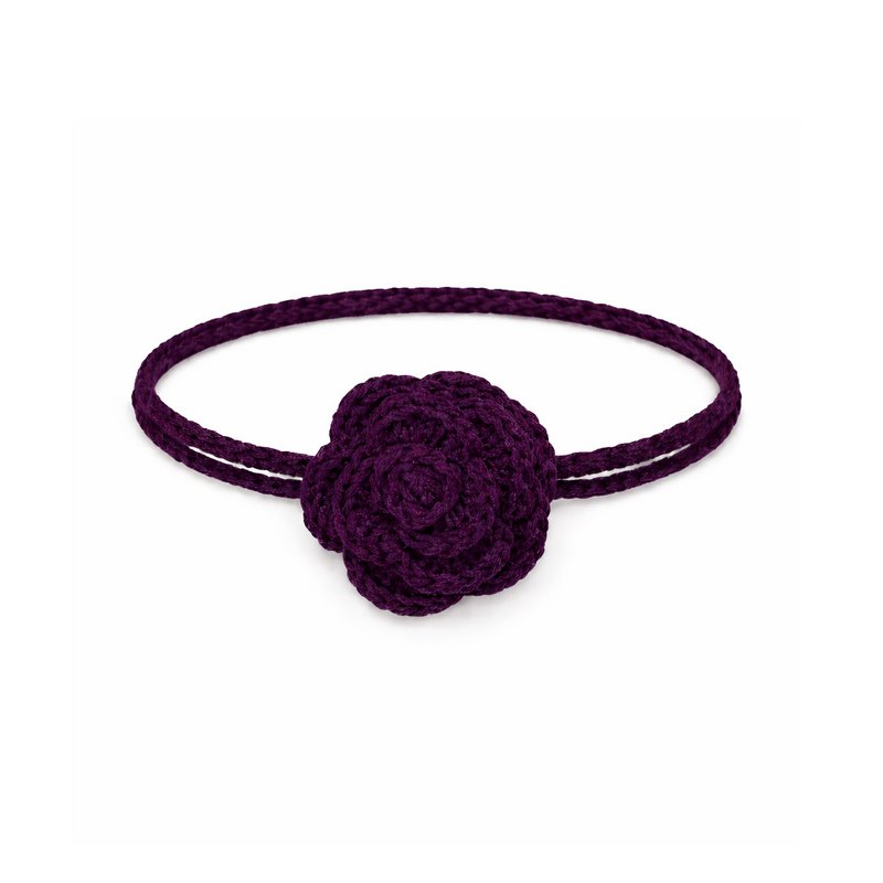 Rosen-Corsage lila