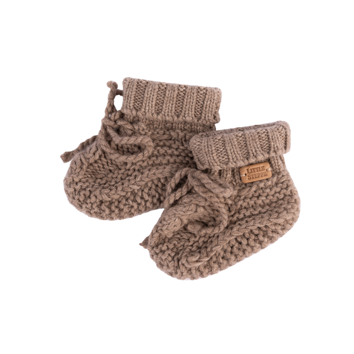 Stivaletti per bambini in cashmere a mano (0-12 mesi)