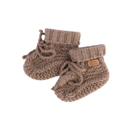 Handknitted Cashmere Baby Booties (0-12 months)