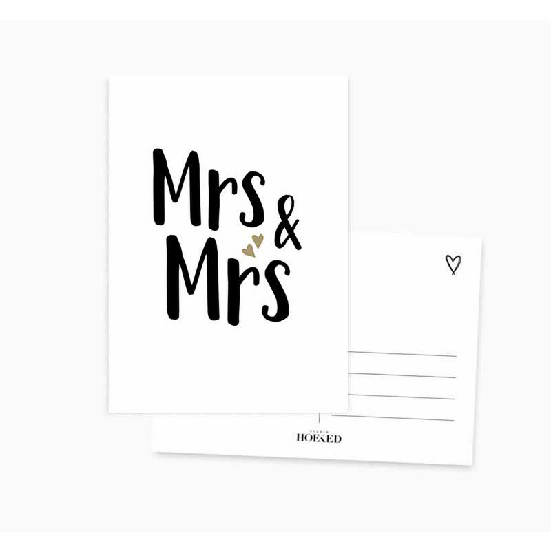 Postal || señora y señora