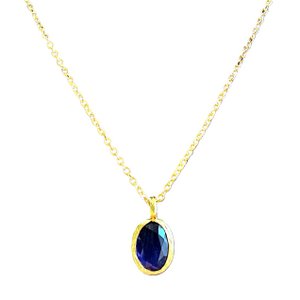 Glow Necklace Dark Blue