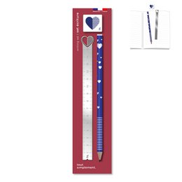 Heart writing set