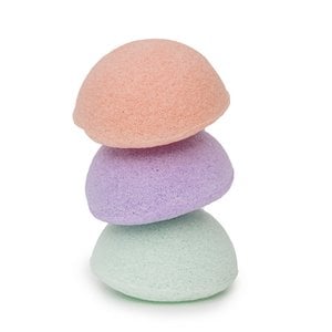 TheraCare Konjac spons voor gezicht en lichaam - set van 3