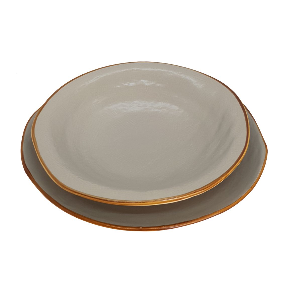 Talerz obiadowy Szary Ø28cm