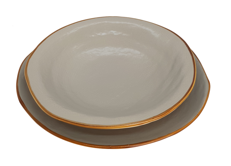 Assiette plate Gris Ø 28cm