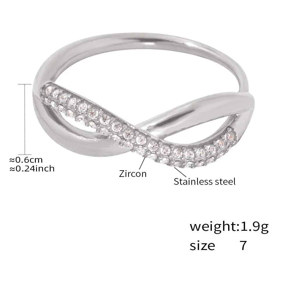 Michelli - Double Layer Cross Gold Ring