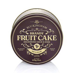 Buckingham Cakes – Brandy-Fruchtkuchen mit Cognac – Vintage-Blik