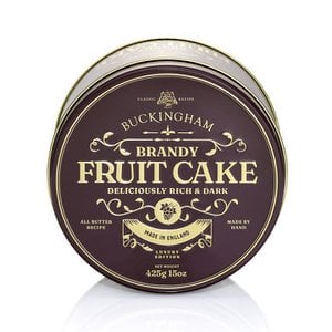 Buckingham Cakes – Brandy-Fruchtkuchen mit Cognac – Vintage-Blik