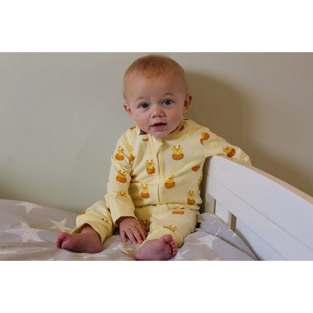 Giraf-pyjama met rits