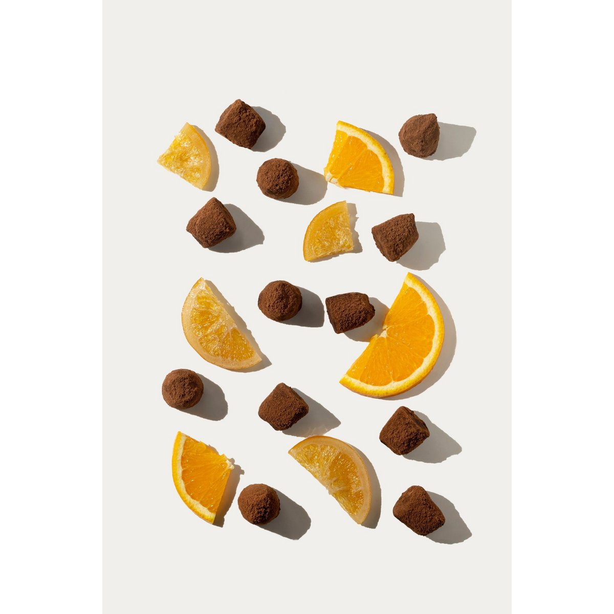 Gekonfijte Sinaasappelchocoladetruffels - Bulk