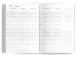 Fyllbooks My Weekly Planner - Datoløs - Blomster