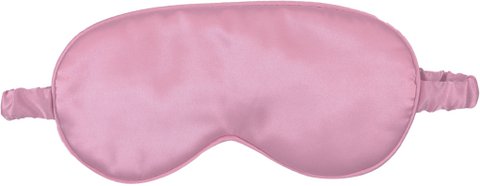 WS Deluxe Satin Eye Mask Plum