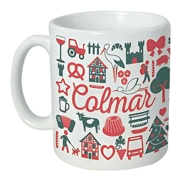 Taza de cerámica - Iconos de Colmar